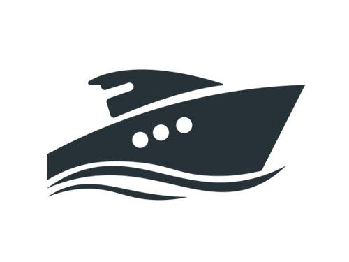 Luxury yacht with a high-end and stylish helm station
