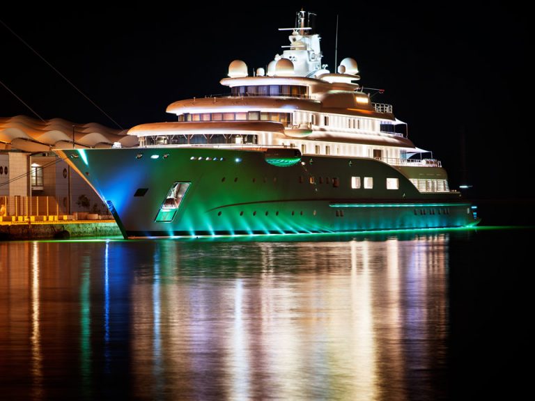 Premium yacht with an expansive and elegant salon